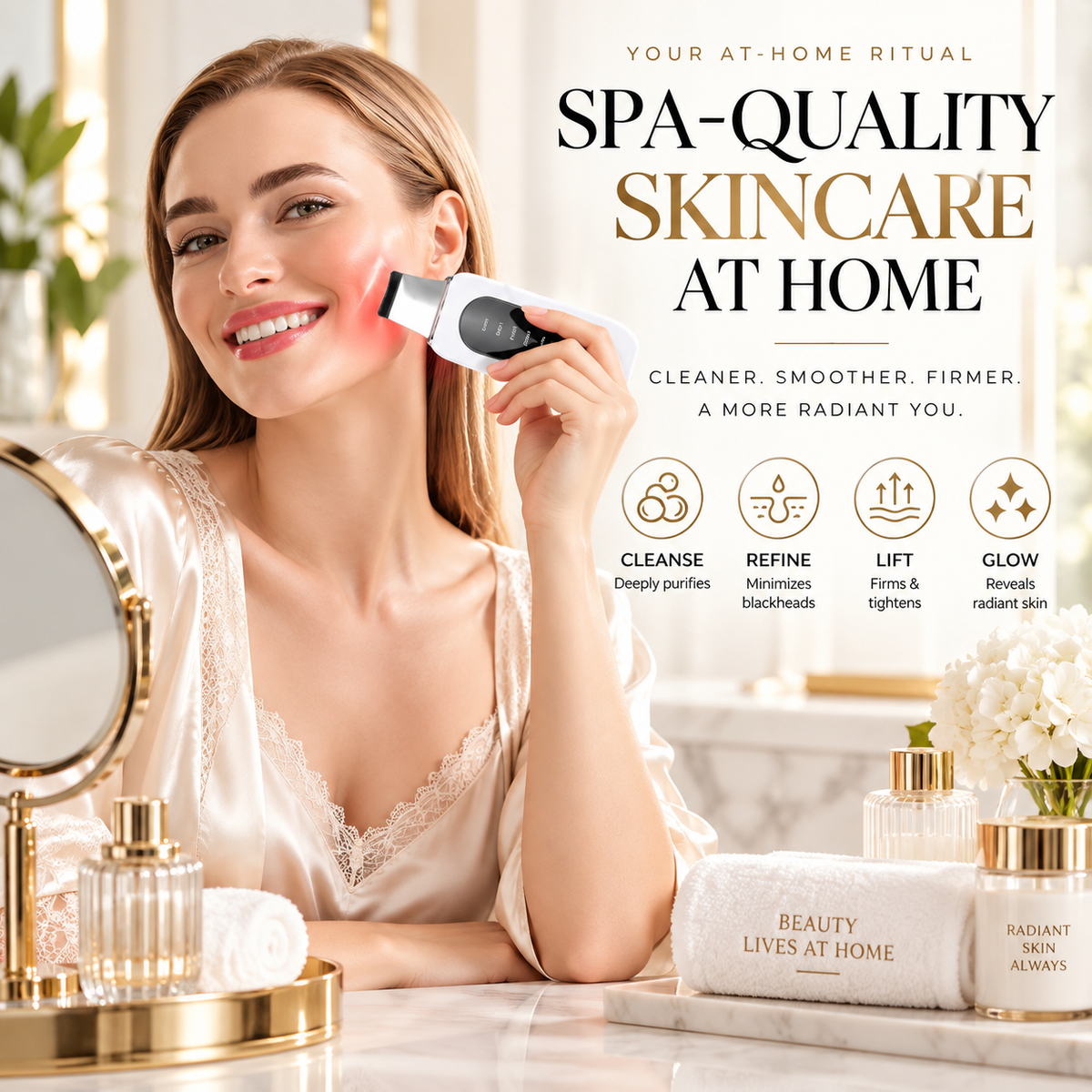 Ultrasonic Skin Scrubber
